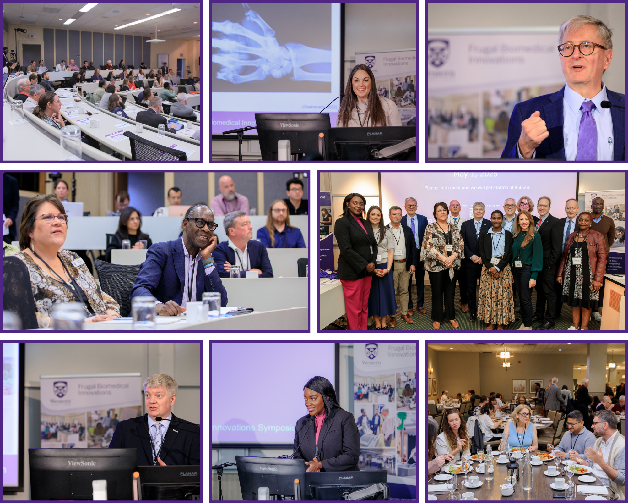 frugal symposium image collage